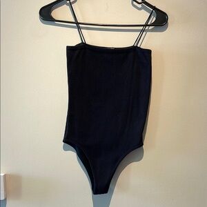 Black Zara One Piece Bodysuit